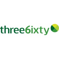 Three6ixty logo - Similar company to Marathon Communications Ltd