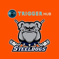 Sheffield Steeldogs logo - Similar company to Mk Lightning Ice Hockey