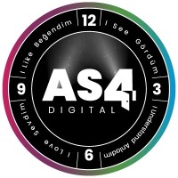 AS4 Digital logo - Similar company to Unna Bi̇li̇şi̇m A.Ş.