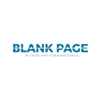 Blank Page Biz logo - Similar company to Pro Rank Tracker