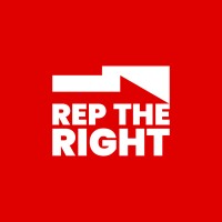 Rep The Right logo - Similar company to Dormtshirts