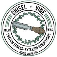 Chisel + Vine | Custom Fences, Decks, and Carpentry logo - Similar company to Tuna Traffic