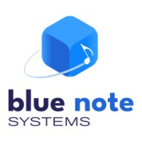 Blue note systems logo - Similar company to Technomade