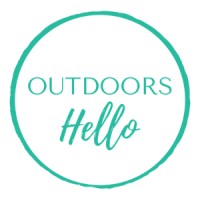 Outdoors Hello logo - Similar company to Fairwind Camping