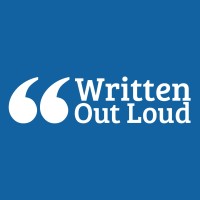 Written Out Loud, a storytelling company logo - Similar company to Hey Strategist