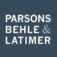 Parsons Behle & Latimer logo - Similar company to Clockwork Consulting