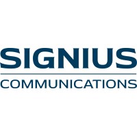 Signius Communications logo - Similar company to Tigertel