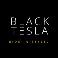 Black Tesla - ride in style. logo - Similar company to Beast
