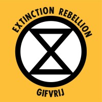Extinction Rebellion Gifvrij logo - Similar company to Loser-V