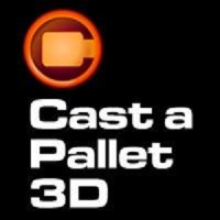 Cast a Pallet 3D logo - Similar company to Mymaison