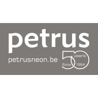 Petrus Neon logo - Similar company to Redmoonrecord Antwerpen