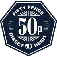 Fifty Pence Direct Debit