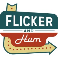 Flicker and Hum logo - Similar company to Judith Mayle Design
