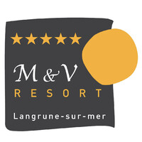 Camping M&V Resort, Langrune sur mer, Calvados, Normandie, France