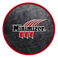 Minimizer logo - Similar company to Viking Mud Flaps