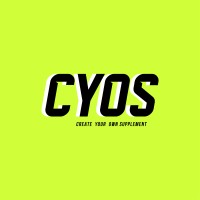 CYOS - Create Your Own Supplement logo - Similar company to Premium Blends Co