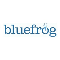 Bluefrog logo - Similar company to Bluefrog