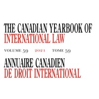 The Canadian Yearbook of International Law | Annuaire canadien de droit international logo - Similar company to Arab Journal Of International Law