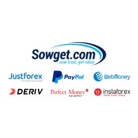 Sowget Exchanger: Bitcoin, Perfect Money, USDT, InstaForex, Deriv, AstroPay, Skrill logo - Similar company to Deriv Ng Partner