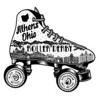 Athens Ohio Roller Derby logo - Similar company to Woub Public Media