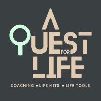 A Quest For Life logo - Similar company to Marvel Leader