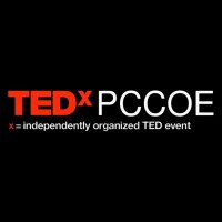 TEDxPCCOE logo - Similar company to Kpit Sparkle