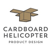 Cardboard Helicopter Product Design logo - Similar company to Nottingham Spirk