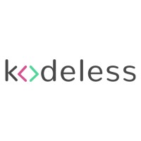 Kodeless logo - Similar company to Im Creator