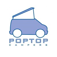Poptop Campers logo - Similar company to Plak Je Stickers