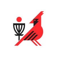 Cardinal Disc Golf logo - Similar company to Pluto Golf