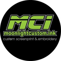 Moonlight Custom Screenprint & Embroidery logo - Similar company to Studio Screenprint