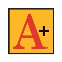 A+ School Apparel logo - Similar company to Knoss Apparel