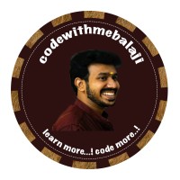CodeWithMeBalaji logo - Similar company to Appnings Software Solutions Pvt Ltd