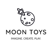 MoonToys logo - Similar company to Threadbeardesign + Tender Leaf Toys