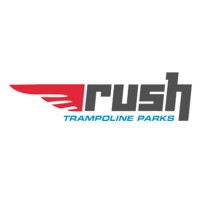 AirHop (Rush) Trampoline Parks logo - Similar company to Ninja Parc