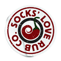 Socks' Love Rub Co. logo - Similar company to Socks Off Studio