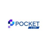 Pocket eSIM logo - Similar company to Esim Io (Teknasyon)