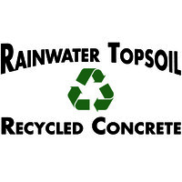 Rainwater Topsoil and Recycled Concrete