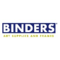 BINDERS Art Supplies and Frames logo - Similar company to The Splatter Studio