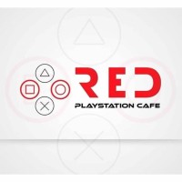 RED PLAYSTATION CAFE / PS5 PRO & XBOX SERIES X logo - Similar company to Ps5