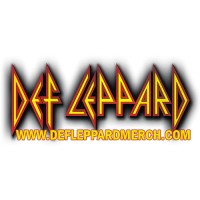 Def Leppard Merch logo - Similar company to Merch Tees