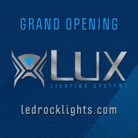 LUX LED Rock Lights logo - Similar company to Light F/X Pro'S