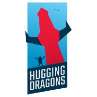Hugging Dragons logo - Similar company to Hybrid Mind Studios