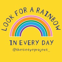 The Tie Dye Project logo - Similar company to Sock It To Sarcoma!