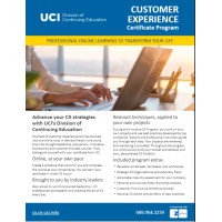 Customer Experience At Uc Irvine