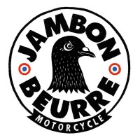 Jambon-Beurre Motorcycle logo - Similar company to Tardif Design