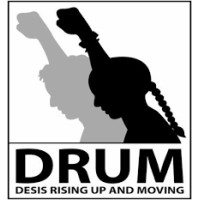 DRUM - Desis Rising Up & Moving logo - Similar company to South Asian American Policy & Research Institute