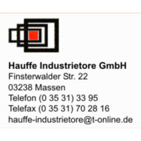 Hauffe Industrietore GmbH logo - Similar company to Butt - Verladerampen Und Industrietore