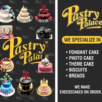 Pastry Palace (Regd) since 1986 logo - Similar company to D'S Bakehouse