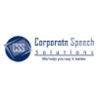 Corporate Speech Solutions, LLC logo - Similar company to Keynote Speakers Agency